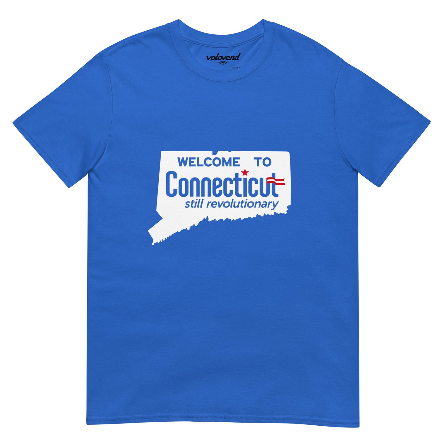 Welcome to Connecticut Still Revolutionary state graphic T-shirt