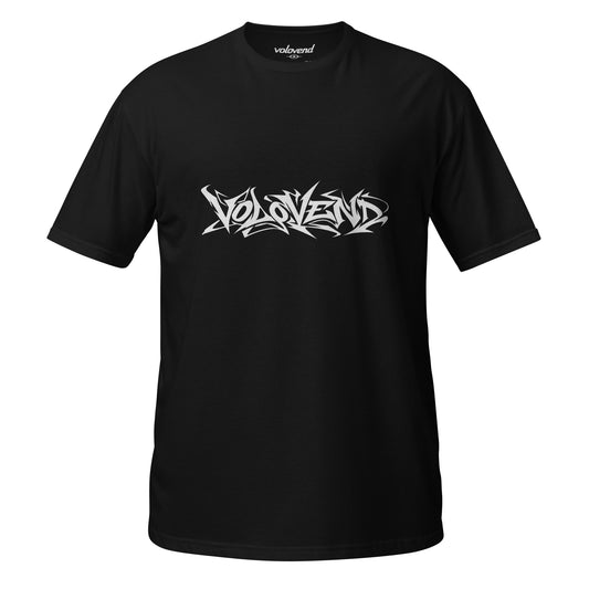 Volovend graffiti-style logo graphic T-shirt